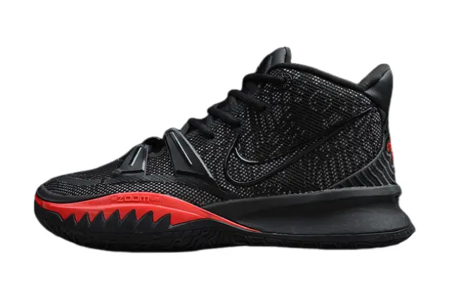 Nike Kyrie 7 BRED men's basketball shoes black red sneakers
