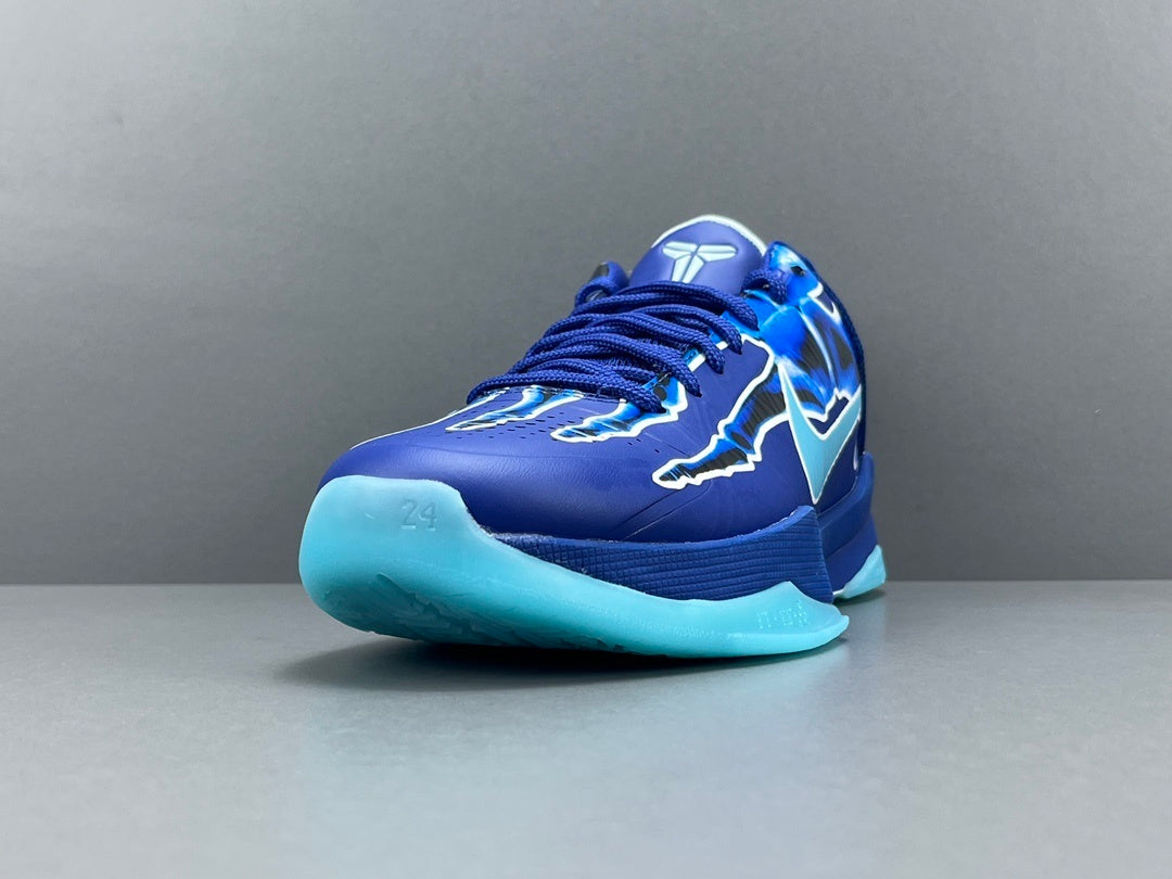 Nike Kobe 5 Protro X-Ray basketball shoes with translucent skeletal-inspired design and details
