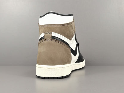 Jordan 1 Retro High Dark Mocha sneakers with premium leather and timeless style