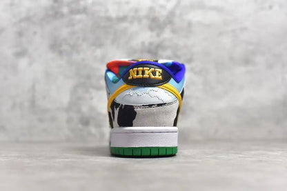 Nike SB Dunk Ben & Jerry's Chunky Dunky low top sneaker side view multi-color