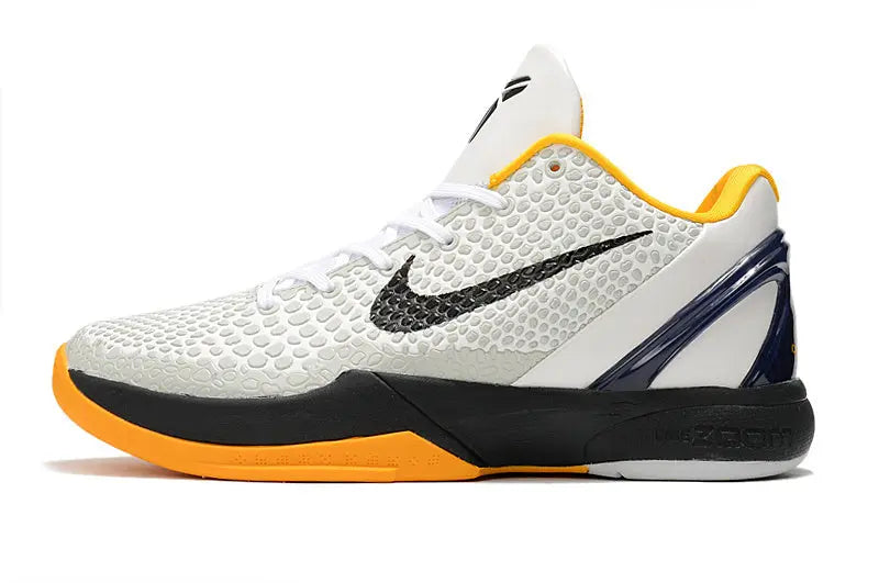 Nike Kobe 6 Protro Playoff Pack White Del Sol basketball shoes edition
