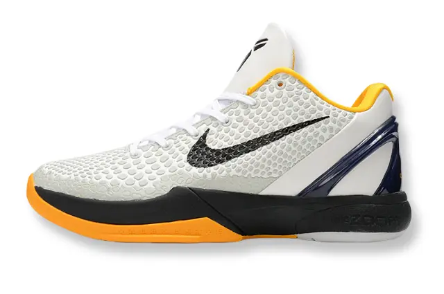 Nike Kobe 6 Protro Playoff Pack White Del Sol basketball shoes edition
