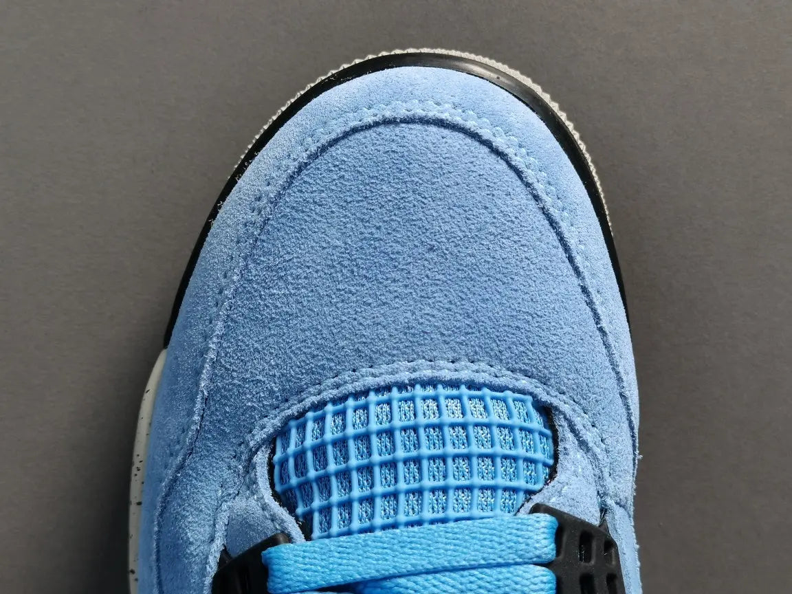 Air Jordan 4 University Blue white blue sneakers premium men's shoes
