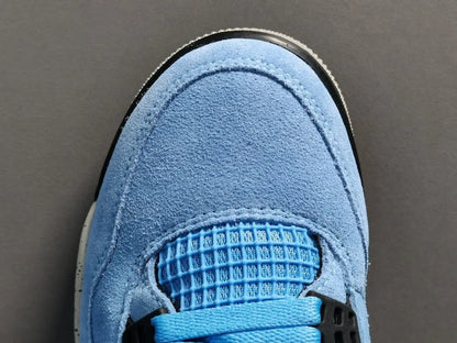 Air Jordan 4 University Blue white blue sneakers premium men's shoes
