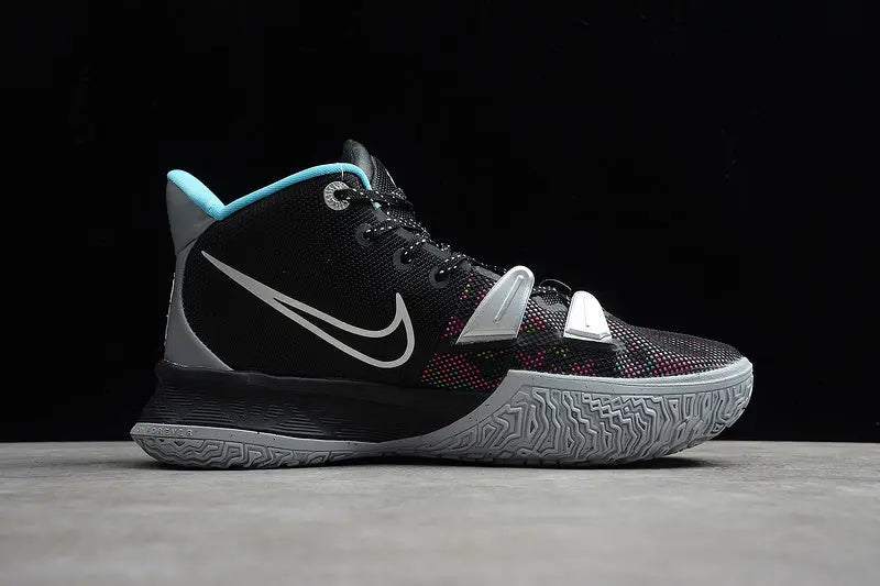 Nike Kyrie 7 x Pixel Camo basketball shoes – low-top sneakers with pixel camouflage design, Zoom Air cushioning, and court performance