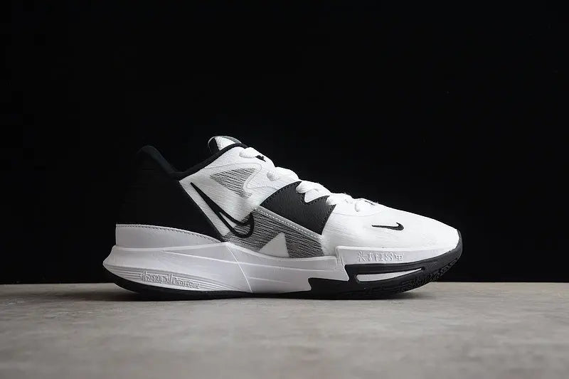 Nike Kyrie 5 Low White Wolf Grey Black men's basketball shoes sneakers