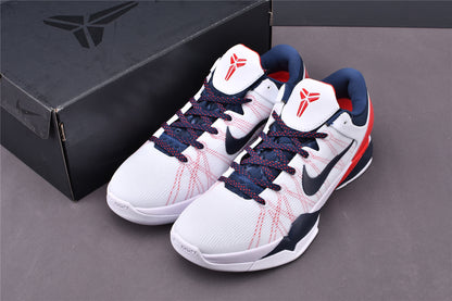 Nike Kobe 7 USA Olympic basketball shoes red, white, and blue patriotic design
