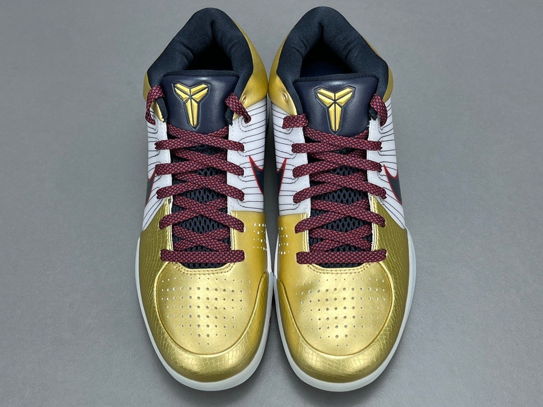 NIKE Kobe 4 Protro Gold Medal basketball sneaker, low-top, premium design