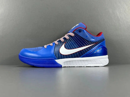NIKE Kobe 4 Protro Philly basketball sneaker, low-top design, premium materials