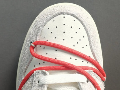 Nike Dunk Low Off-White Lot 33 collaboration premium leather skate sneakers