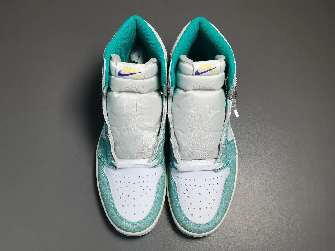 Jordan 1 Retro High Turbo Green limited edition sneakers

