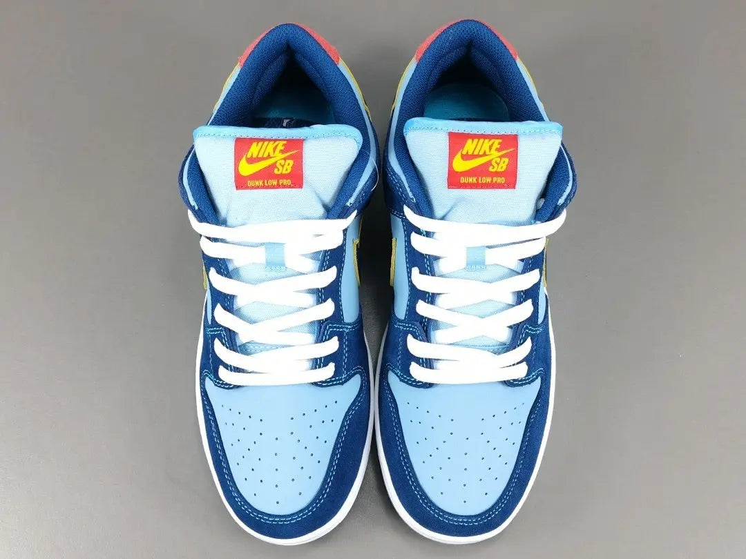 Nike SB Dunk Low Why So Sad? multi-color sneaker premium leather suede limited edition skateboarding shoe