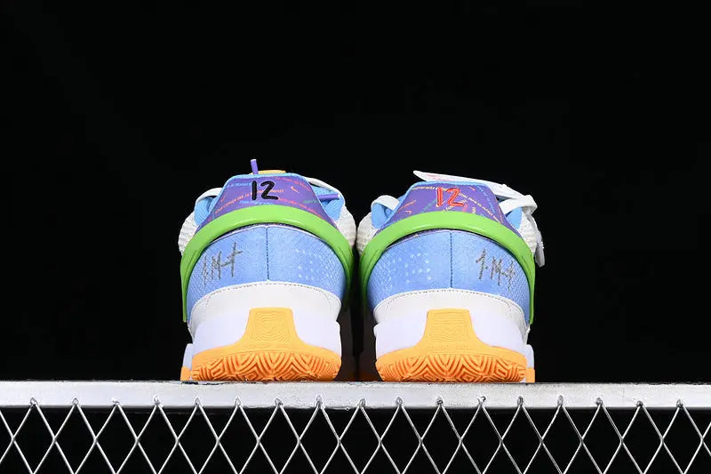 Nike Ja 1 x Trivia basketball sneakers in vibrant limited edition colorway, lightweight performance shoes for men with Zoom Air cushioning