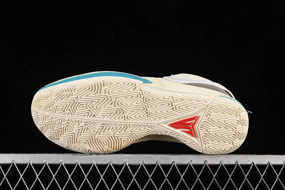 nike ja 1 x seasonal basketball shoes side view with versatile seasonal colorway design