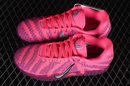 nike ja 3 x max volume basketball shoes side view with bold high energy colorway design