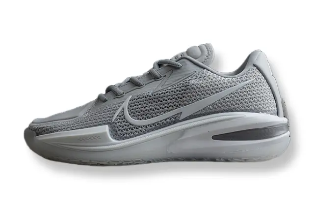 Nike Air Zoom GT Cut Wolf Grey basketball shoes low top grey sneakers with Zoom Air cushionin