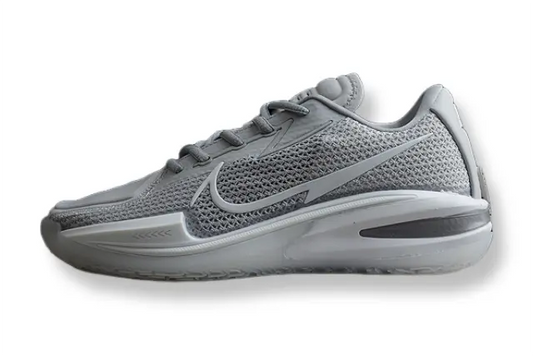 Nike Air Zoom GT Cut Wolf Grey basketball shoes low top grey sneakers with Zoom Air cushionin