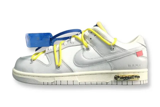 Nike Dunk Off White Lot 27 limited edition sneakers premium streetwear collaboration
