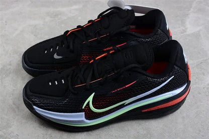 Nike GT Cut Black Crimson Green performance basketball sneakers lightweight low profile design