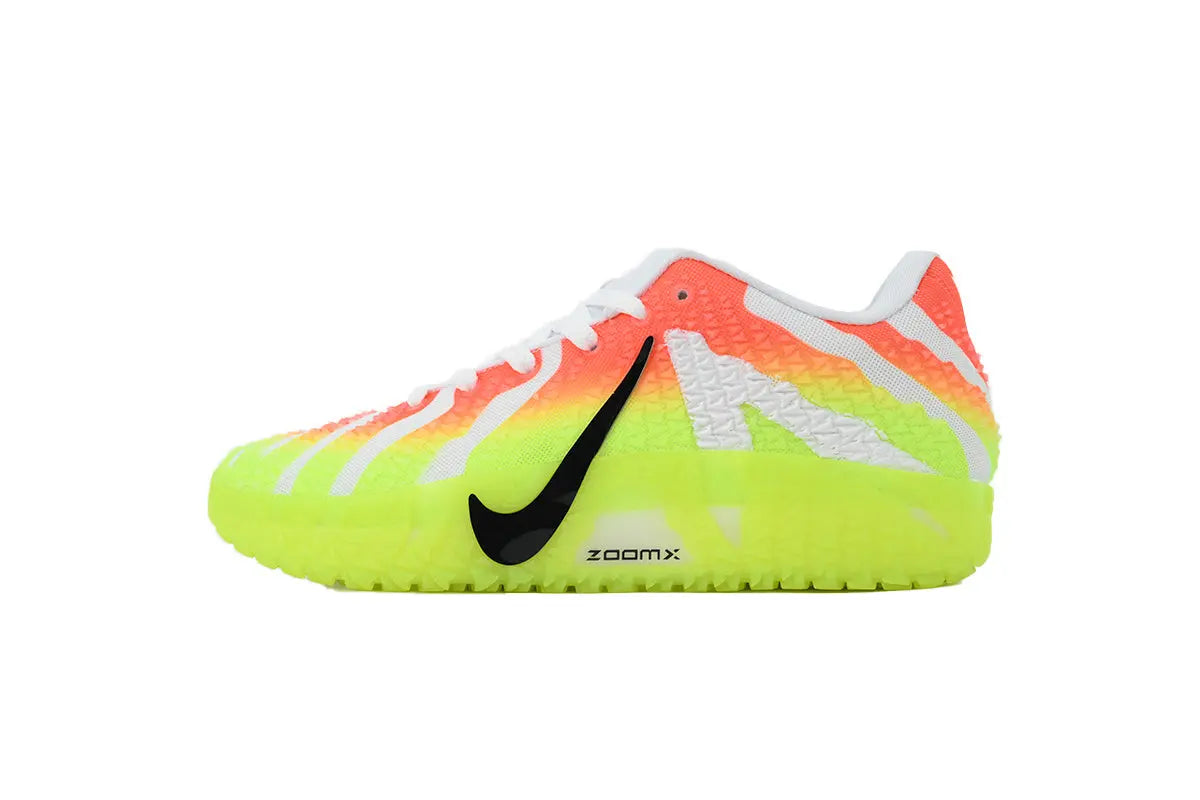 nike ja 3 x snowed in basketball shoes side view with icy snow inspired colorway