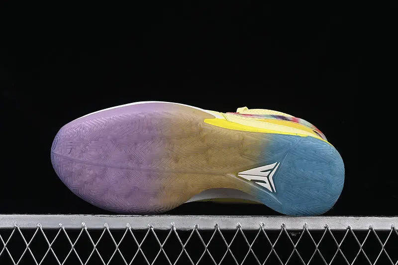 nike ja 1 x eybl nationals basketball shoes side view with vibrant eybl nationals colorway
