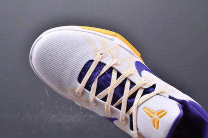 Nike Kobe 7 Lakers Home basketball shoes purple and gold team colors
