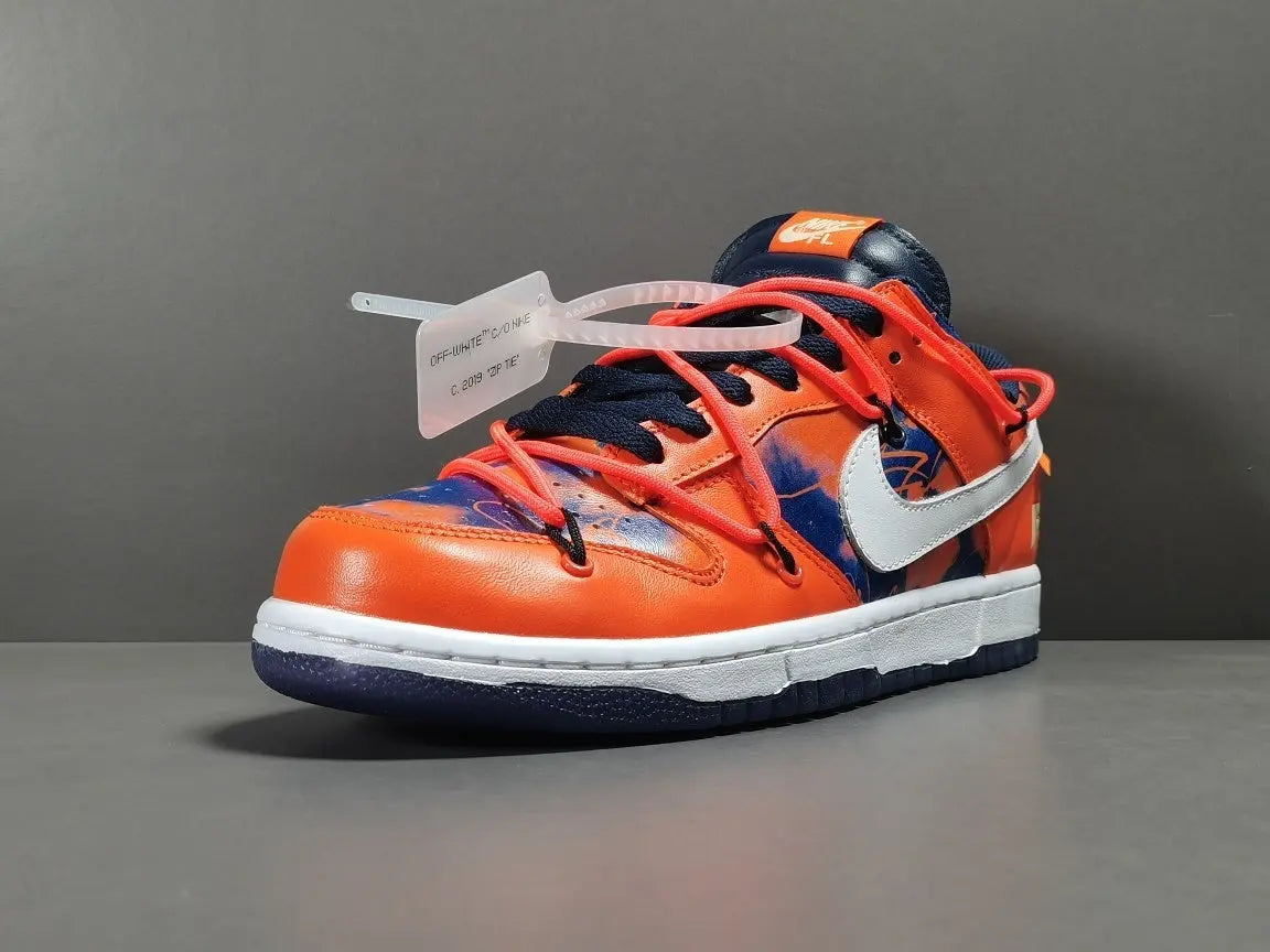 Nike Dunk x Off-White Futura Syracuse collaboration sneakers iconic streetwear
