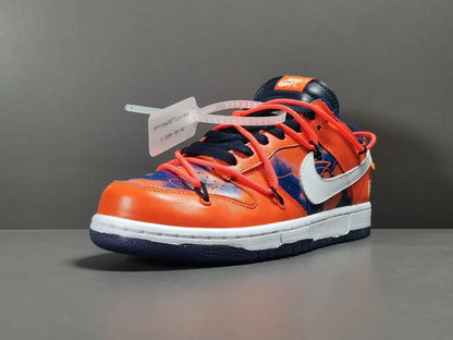Nike Dunk x Off-White Futura Syracuse collaboration sneakers iconic streetwear
