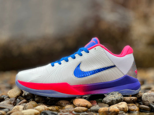Nike Kobe 5 Protro Kay Yow edition basketball shoes with pink tribute design
