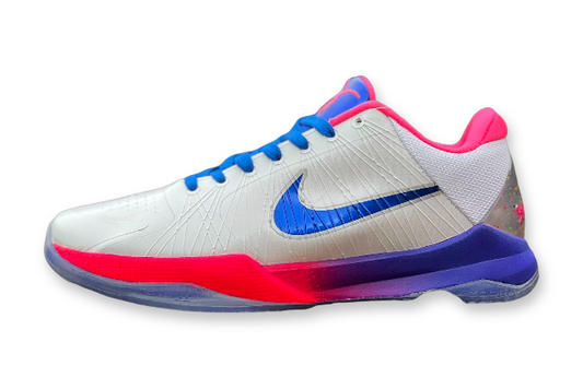 Nike Kobe 5 Protro Kay Yow edition basketball shoes with pink tribute design
