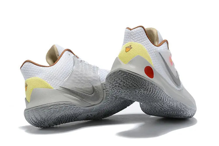 Nike Kyrie 2 x SpongeBob Sandy Cheeks basketball shoes – orange and white low-top sneakers with character-inspired design and Zoom Air cushioning