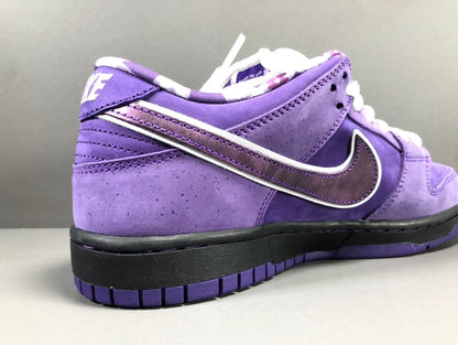 Nike SB Dunk x Concepts Purple Lobster sneaker featuring purple ocean-inspired details
