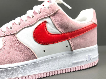 Nike Air Force 1 Valentine’s Day Love Letter featuring romantic details and themed accents