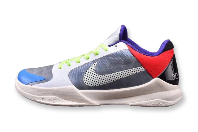 Nike Kobe 5 x PJ Tucker PE basketball shoes in black and red player-exclusive colorway
