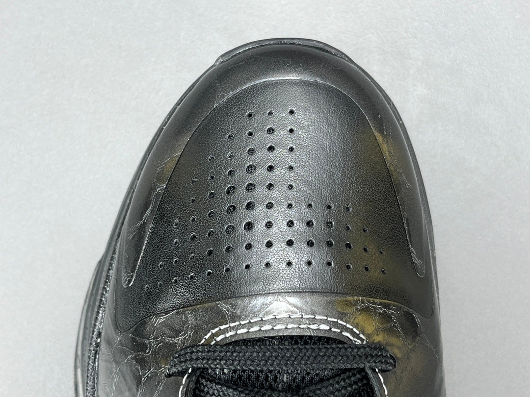 Nike Kobe 5 Blackout low-top basketball shoes in all-black stealth design colorway
