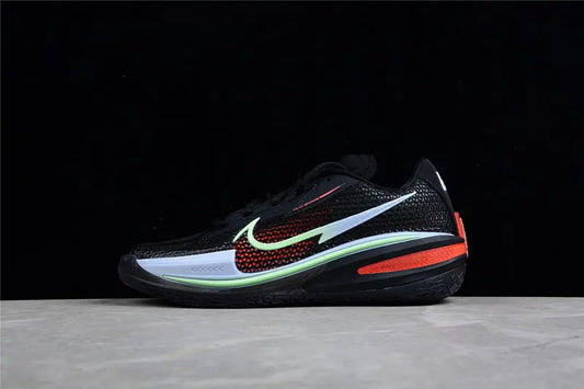 Nike GT Cut Black Crimson Green performance basketball sneakers lightweight low profile design