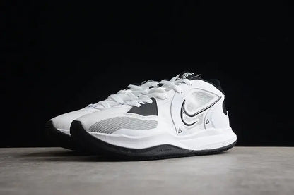 Nike Kyrie 5 Low White Wolf Grey Black men's basketball shoes sneakers