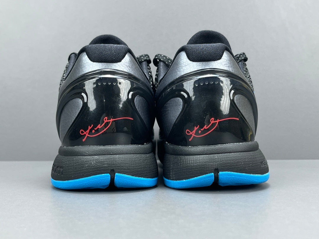 Nike Kobe 6 Protro Dark Knight basketball shoes sleek black inspired design
