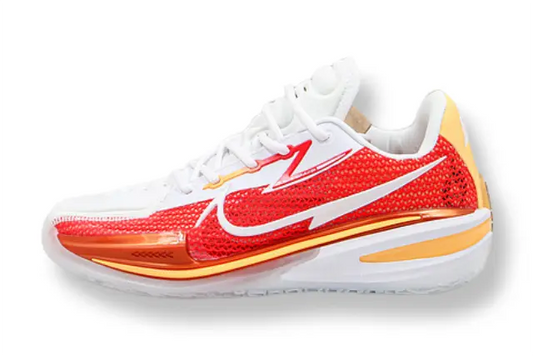 Nike University Red White Yellow basketball shoes