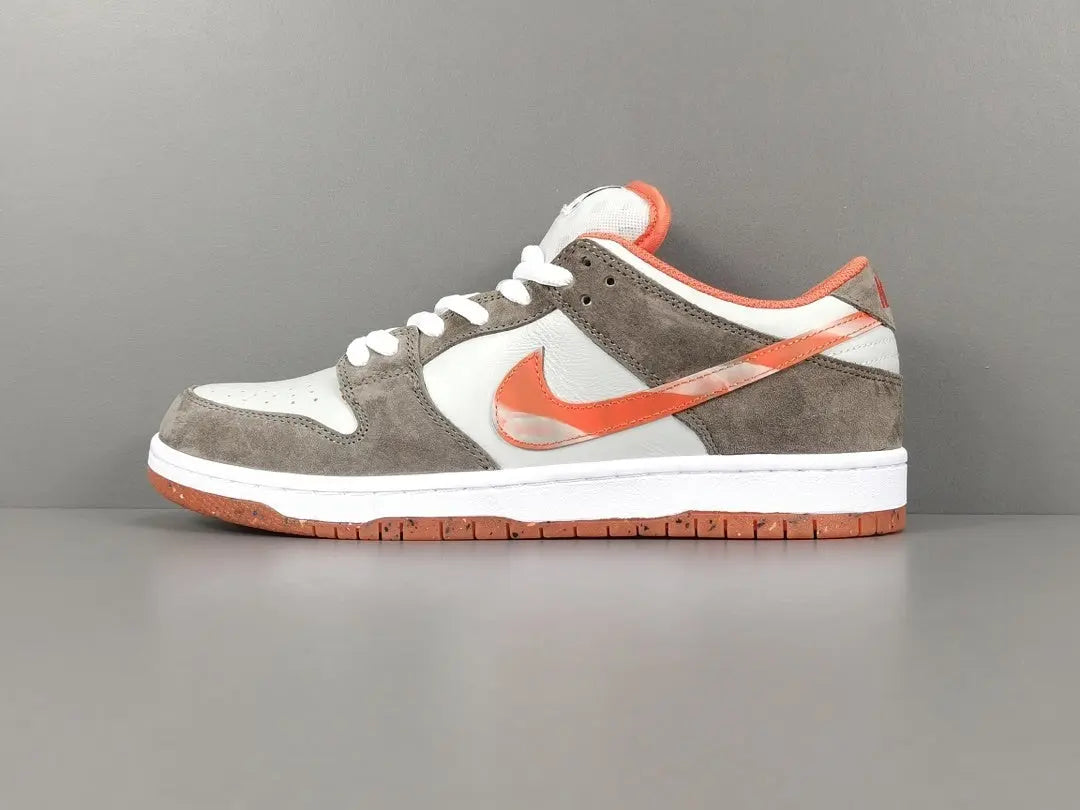 Nike SB Dunk Crushed D.C. low top skate sneaker side view bold colorway