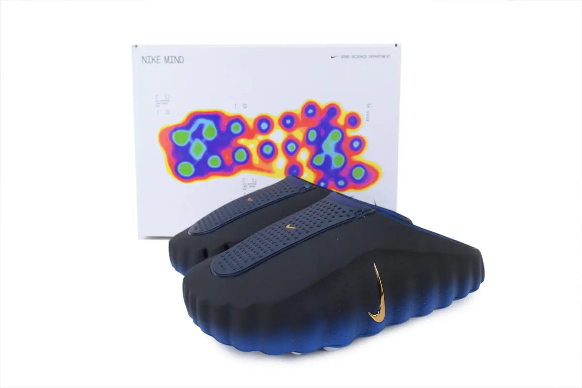 Nike Mind 001 Slide blackened blue game royal comfortable lightweight casual slides
