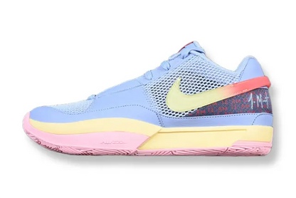 nike ja 1 x day one basketball shoes side view with classic day one colorway
