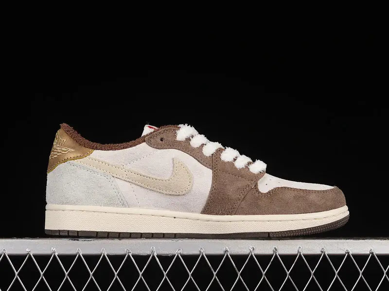 Jordan 1 Retro Low OG Year of the Rabbit sneakers white red gold Nike Air low top