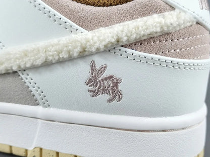 Nike Dunk Low Year of the Rabbit Chinese New Year sneaker white beige orange limited edition