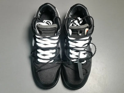 Nike Dunk Low Off-White Lot 50 collaboration premium leather sneakers