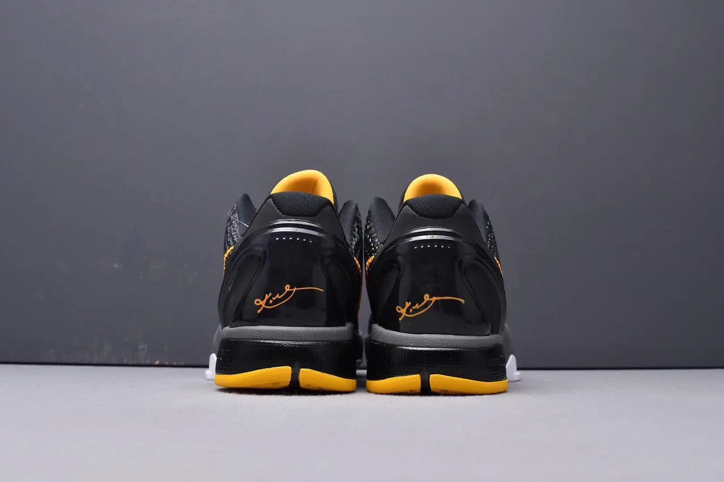 Nike Kobe 6 Protro Black Del Sol basketball shoes sleek performance design