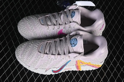 nike ja 3 x eybl basketball shoes side view with vibrant eybl inspired colorway