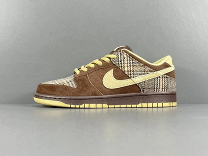 Nike SB Dunk Low Tweed sneaker premium textured upper limited edition skateboarding streetwear shoe