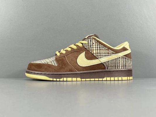 Nike SB Dunk Low Tweed sneaker premium textured upper limited edition skateboarding streetwear shoe