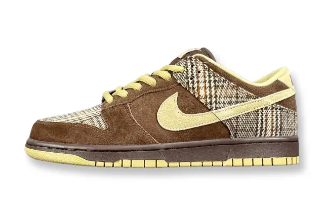 Nike SB Dunk Low Tweed sneaker premium textured upper limited edition skateboarding streetwear shoe